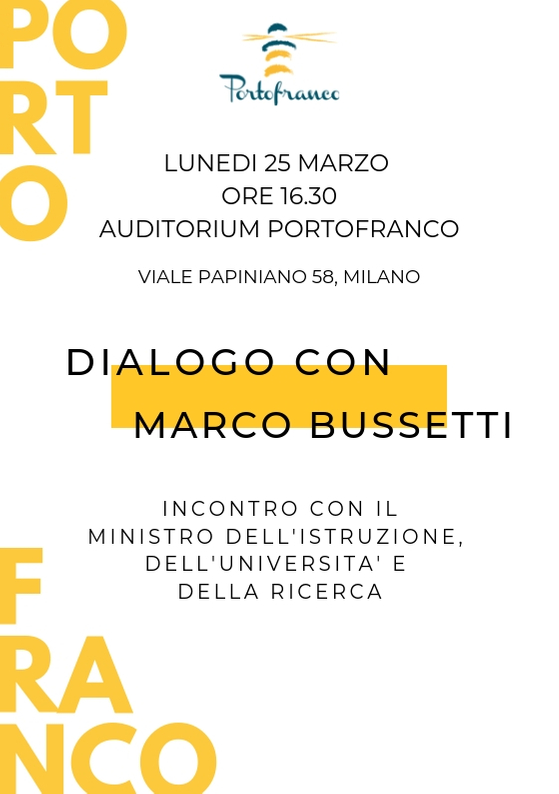 Dialogo con Marco Bussetti