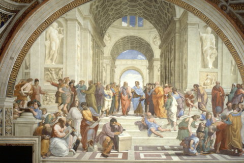 Scuola di Atene - Raffaello.001