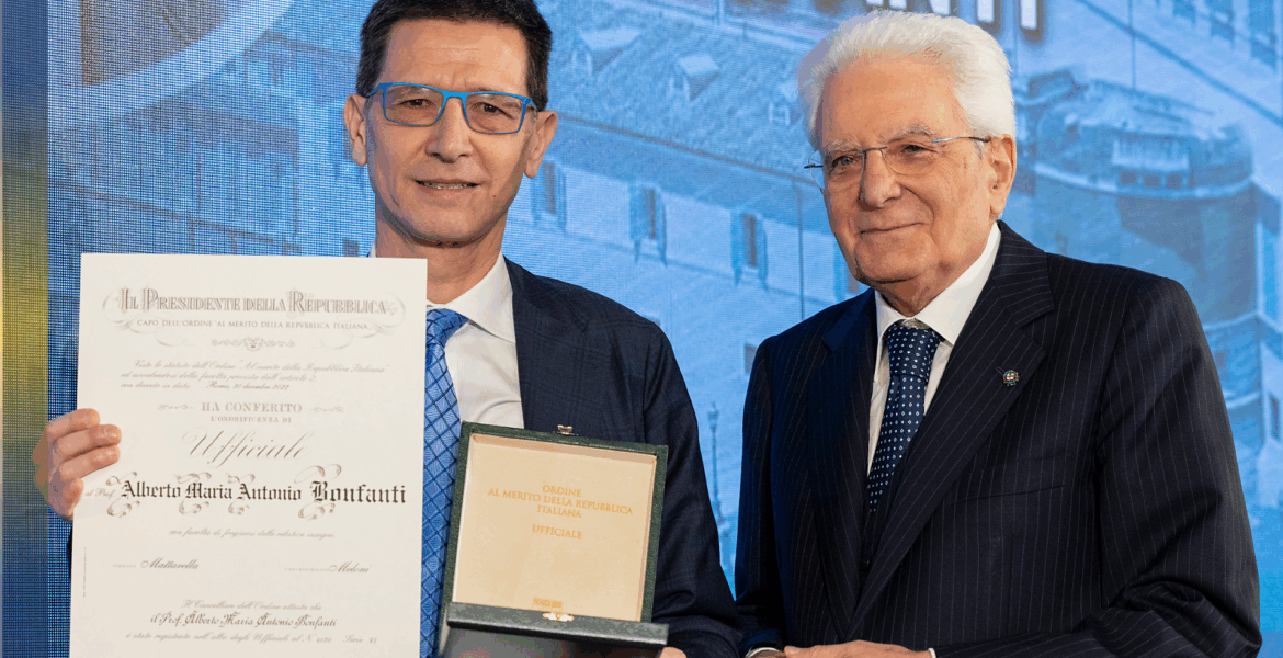 Premiazione con Pres Mattarella