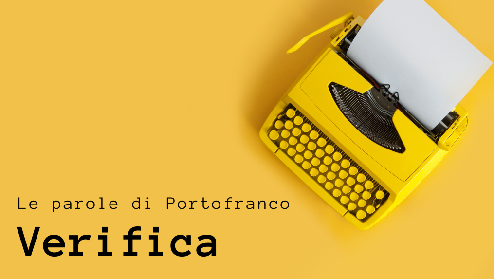 Le parole di Portofranco verifica