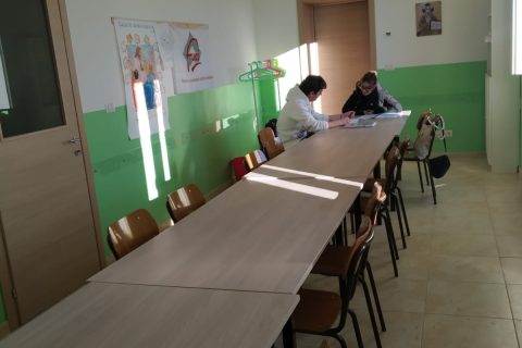 Sala aiuto allo studio di Portofranco Macerata